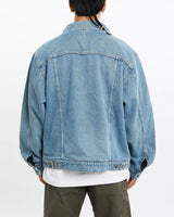 Vintage, Wrangler, Blanket, Lined, Denim, Jacket, The Real Deal, size extra large, colour Blue, newtown, sydney, australia, thrift store, opshop, preloved, secondhand, sustainable, retro, antique, 70s, 80s, 90s, 2000s, 00s, fashion, clothing, streetwear, trendy, garment, style, boutique, store, shop, archive, sale, cheap, best, top, Jackets