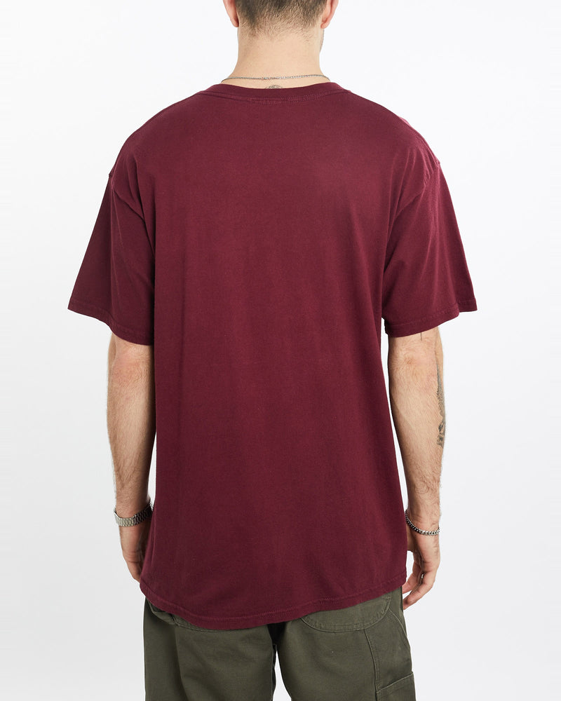 Vintage, 90s, Walt, Disney, World, Tower, Of, Terror, Tee, The Real Deal, size extra large, colour Burgundy, newtown, sydney, australia, thrift store, opshop, preloved, secondhand, sustainable, retro, antique, 70s, 80s, 90s, 2000s, 00s, fashion, clothing, streetwear, trendy, garment, style, boutique, store, shop, archive, sale, cheap, best, top, T-Shirts