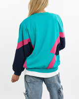 Vintage, 80s, Adidas, Sweatshirt, The Real Deal, size small, colour Blue, newtown, sydney, australia, thrift store, opshop, preloved, secondhand, sustainable, retro, antique, 70s, 80s, 90s, 2000s, 00s, fashion, clothing, streetwear, trendy, garment, style, boutique, store, shop, archive, sale, cheap, best, top, Sweats and hoodies