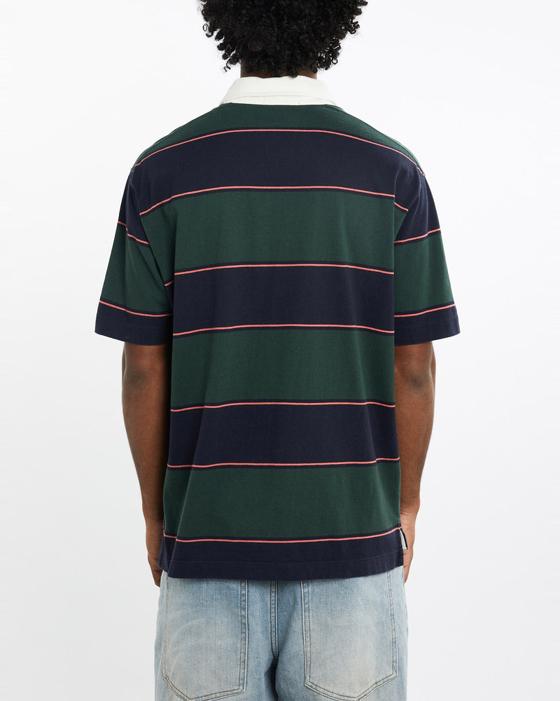 Vintage, 90s, Polo, Ralph, Lauren, Short, Sleeve, Rugby, Shirt, The Real Deal, size large, colour Multicolour, newtown, sydney, australia, thrift store, opshop, preloved, secondhand, sustainable, retro, antique, 70s, 80s, 90s, 2000s, 00s, fashion, clothing, streetwear, trendy, garment, style, boutique, store, shop, archive, sale, cheap, best, top, Shirts