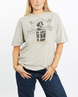 Vintage, Harley, Davidson, Tee, The Real Deal, size medium, colour Grey, newtown, sydney, australia, thrift store, opshop, preloved, secondhand, sustainable, retro, antique, 70s, 80s, 90s, 2000s, 00s, fashion, clothing, streetwear, trendy, garment, style, boutique, store, shop, archive, sale, cheap, best, top, T-Shirts