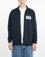 Vintage, Mechanic, Jacket, The Real Deal, size extra large, colour Navy, newtown, sydney, australia, thrift store, opshop, preloved, secondhand, sustainable, retro, antique, 70s, 80s, 90s, 2000s, 00s, fashion, clothing, streetwear, trendy, garment, style, boutique, store, shop, archive, sale, cheap, best, top, Jackets