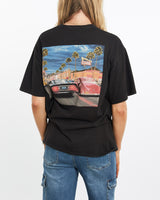 Vintage, In-N-Out, Burger, Tee, The Real Deal, size medium, colour Black, newtown, sydney, australia, thrift store, opshop, preloved, secondhand, sustainable, retro, antique, 70s, 80s, 90s, 2000s, 00s, fashion, clothing, streetwear, trendy, garment, style, boutique, store, shop, archive, sale, cheap, best, top, T-Shirts