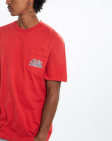 Vintage, Harley, Davidson, Tee, The Real Deal, size large, colour Red, newtown, sydney, australia, thrift store, opshop, preloved, secondhand, sustainable, retro, antique, 70s, 80s, 90s, 2000s, 00s, fashion, clothing, streetwear, trendy, garment, style, boutique, store, shop, archive, sale, cheap, best, top, T-Shirts