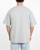 Vintage, 90s, Adidas, Basketball, Tee, The Real Deal, size double extra large, colour Grey, newtown, sydney, australia, thrift store, opshop, preloved, secondhand, sustainable, retro, antique, 70s, 80s, 90s, 2000s, 00s, fashion, clothing, streetwear, trendy, garment, style, boutique, store, shop, archive, sale, cheap, best, top, T-Shirts