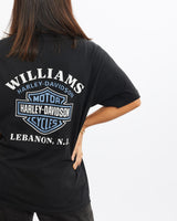 Vintage, Harley, Davidson, Tee, The Real Deal, size extra small, colour Red, newtown, sydney, australia, thrift store, opshop, preloved, secondhand, sustainable, retro, antique, 70s, 80s, 90s, 2000s, 00s, fashion, clothing, streetwear, trendy, garment, style, boutique, store, shop, archive, sale, cheap, best, top, T-Shirts