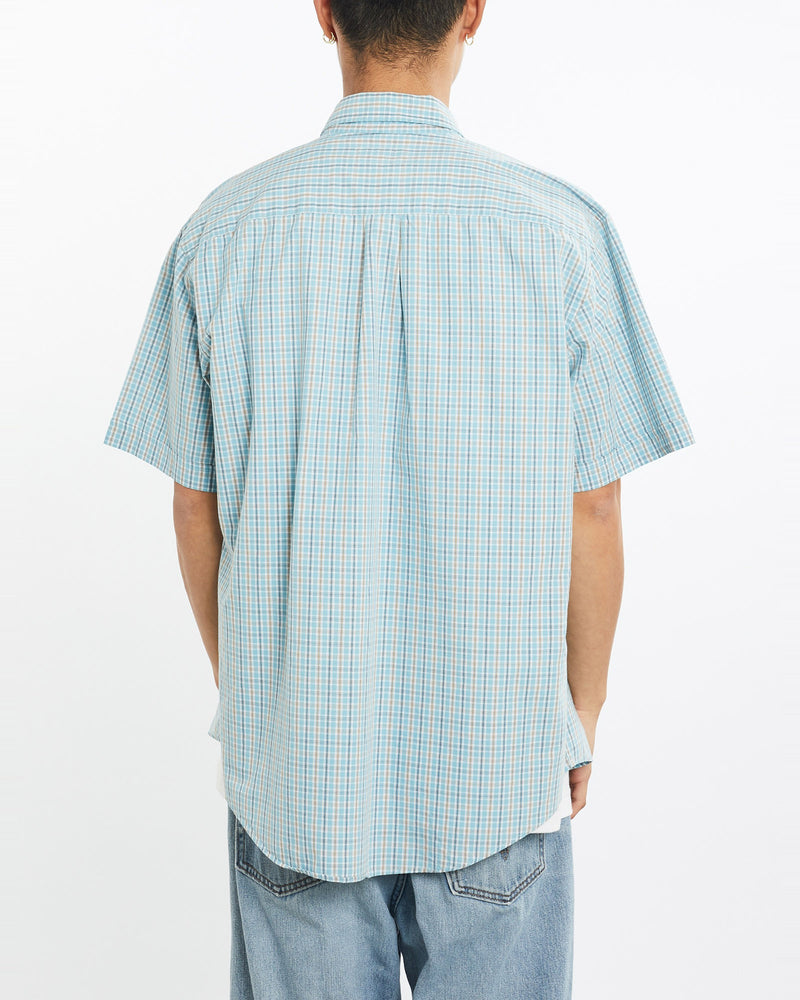 Vintage, 90s, Polo, Ralph, Lauren, Short, Sleeve, Button, Up, Shirt, The Real Deal, size large, colour Multicolour, newtown, sydney, australia, thrift store, opshop, preloved, secondhand, sustainable, retro, antique, 70s, 80s, 90s, 2000s, 00s, fashion, clothing, streetwear, trendy, garment, style, boutique, store, shop, archive, sale, cheap, best, top, Shirts