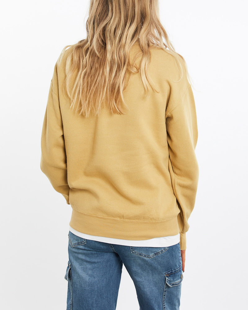 Vintage, 90s, NCAA, Pittsburgh, Panthers, Sweatshirt, The Real Deal, size medium, colour Yellow, newtown, sydney, australia, thrift store, opshop, preloved, secondhand, sustainable, retro, antique, 70s, 80s, 90s, 2000s, 00s, fashion, clothing, streetwear, trendy, garment, style, boutique, store, shop, archive, sale, cheap, best, top, Sweats and hoodies