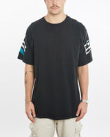 Vintage, 90s, NHL, San, Jose, Sharks, Tee, The Real Deal, size extra large, colour Black, newtown, sydney, australia, thrift store, opshop, preloved, secondhand, sustainable, retro, antique, 70s, 80s, 90s, 2000s, 00s, fashion, clothing, streetwear, trendy, garment, style, boutique, store, shop, archive, sale, cheap, best, top, T-Shirts