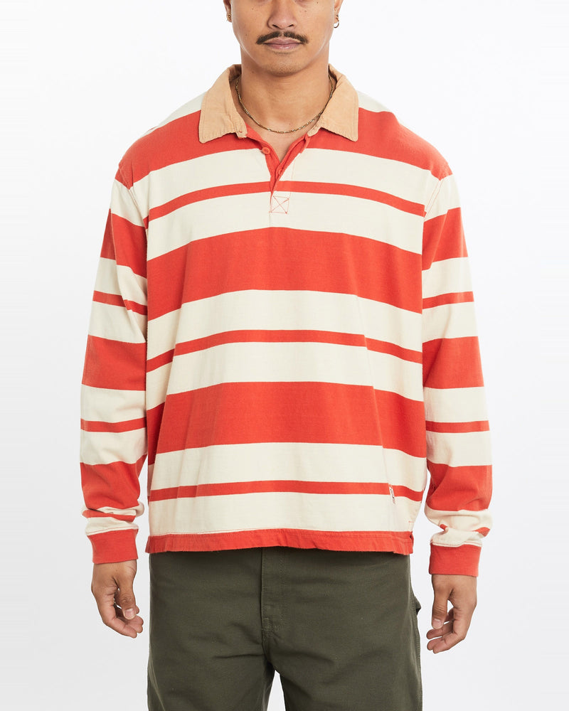 Vintage, Levi's, Rugby, Shirt, The Real Deal, size large, colour Multicolour, newtown, sydney, australia, thrift store, opshop, preloved, secondhand, sustainable, retro, antique, 70s, 80s, 90s, 2000s, 00s, fashion, clothing, streetwear, trendy, garment, style, boutique, store, shop, archive, sale, cheap, best, top, Shirts