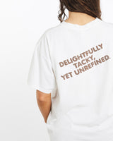 Vintage, 90s, Hooters, Tee, The Real Deal, size medium, colour White, newtown, sydney, australia, thrift store, opshop, preloved, secondhand, sustainable, retro, antique, 70s, 80s, 90s, 2000s, 00s, fashion, clothing, streetwear, trendy, garment, style, boutique, store, shop, archive, sale, cheap, best, top, T-Shirts