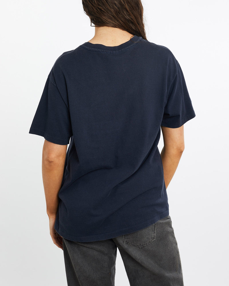 Vintage, 1993, Champion, NFL, Dallas, Cowboys, Tee, The Real Deal, size medium, colour Navy, newtown, sydney, australia, thrift store, opshop, preloved, secondhand, sustainable, retro, antique, 70s, 80s, 90s, 2000s, 00s, fashion, clothing, streetwear, trendy, garment, style, boutique, store, shop, archive, sale, cheap, best, top, T-Shirts