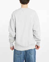 Vintage, NCAA, Pittsburgh, Panthers, Sweatshirt, The Real Deal, size extra large, colour Grey, newtown, sydney, australia, thrift store, opshop, preloved, secondhand, sustainable, retro, antique, 70s, 80s, 90s, 2000s, 00s, fashion, clothing, streetwear, trendy, garment, style, boutique, store, shop, archive, sale, cheap, best, top, Sweats and hoodies