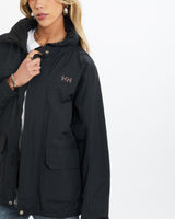 Vintage, 90s, Helly, Hansen, Windbreaker, Jacket, The Real Deal, size small, colour Black, newtown, sydney, australia, thrift store, opshop, preloved, secondhand, sustainable, retro, antique, 70s, 80s, 90s, 2000s, 00s, fashion, clothing, streetwear, trendy, garment, style, boutique, store, shop, archive, sale, cheap, best, top, Jackets