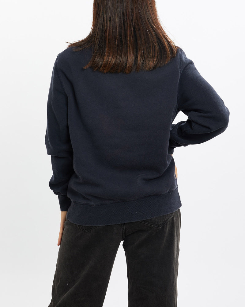 Vintage, Tommy, Hilfiger, Sweatshirt, The Real Deal, size double extra small, colour Navy, newtown, sydney, australia, thrift store, opshop, preloved, secondhand, sustainable, retro, antique, 70s, 80s, 90s, 2000s, 00s, fashion, clothing, streetwear, trendy, garment, style, boutique, store, shop, archive, sale, cheap, best, top, Sweats and hoodies