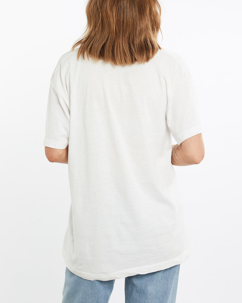 Vintage, 80s, Souvenir, Art, Tee, The Real Deal, size medium, colour White, newtown, sydney, australia, thrift store, opshop, preloved, secondhand, sustainable, retro, antique, 70s, 80s, 90s, 2000s, 00s, fashion, clothing, streetwear, trendy, garment, style, boutique, store, shop, archive, sale, cheap, best, top, T-Shirts