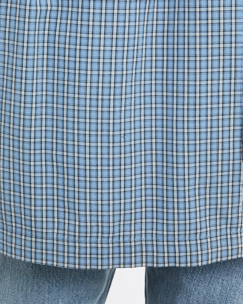 Vintage, 90s, Polo, Ralph, Lauren, Short, Sleeve, Button, Up, Shirt, The Real Deal, size medium, colour Blue, newtown, sydney, australia, thrift store, opshop, preloved, secondhand, sustainable, retro, antique, 70s, 80s, 90s, 2000s, 00s, fashion, clothing, streetwear, trendy, garment, style, boutique, store, shop, archive, sale, cheap, best, top, Shirts