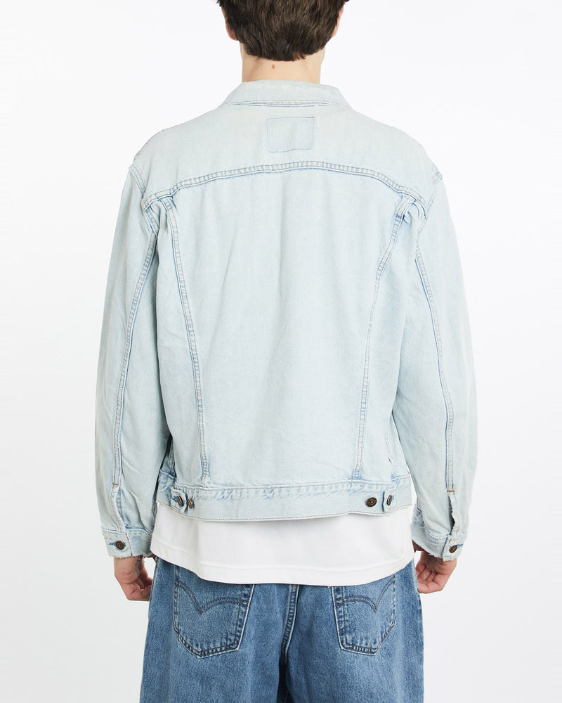 Vintage, Levi's, Denim, Jacket, The Real Deal, size extra large, colour Blue, newtown, sydney, australia, thrift store, opshop, preloved, secondhand, sustainable, retro, antique, 70s, 80s, 90s, 2000s, 00s, fashion, clothing, streetwear, trendy, garment, style, boutique, store, shop, archive, sale, cheap, best, top, Jackets