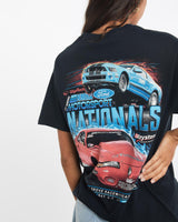 Vintage, Ford, Motorsport, Racing, Tee, The Real Deal, size small, colour Black, newtown, sydney, australia, thrift store, opshop, preloved, secondhand, sustainable, retro, antique, 70s, 80s, 90s, 2000s, 00s, fashion, clothing, streetwear, trendy, garment, style, boutique, store, shop, archive, sale, cheap, best, top, T-Shirts