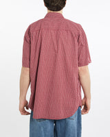 Vintage, 90s, Polo, Ralph, Lauren, Short, Sleeve, Button, Up, Shirt, The Real Deal, size extra large, colour Red, newtown, sydney, australia, thrift store, opshop, preloved, secondhand, sustainable, retro, antique, 70s, 80s, 90s, 2000s, 00s, fashion, clothing, streetwear, trendy, garment, style, boutique, store, shop, archive, sale, cheap, best, top, Shirts