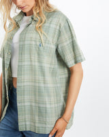 Vintage, 90s, Polo, Ralph, Lauren, Short, Sleeve, Button, Up, Shirt, The Real Deal, size medium, colour Green, newtown, sydney, australia, thrift store, opshop, preloved, secondhand, sustainable, retro, antique, 70s, 80s, 90s, 2000s, 00s, fashion, clothing, streetwear, trendy, garment, style, boutique, store, shop, archive, sale, cheap, best, top, Shirts