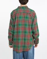 Vintage, 90s, Polo, Ralph, Lauren, Flannelette, Button, Up, Shirt, The Real Deal, size extra large, colour Multicolour, newtown, sydney, australia, thrift store, opshop, preloved, secondhand, sustainable, retro, antique, 70s, 80s, 90s, 2000s, 00s, fashion, clothing, streetwear, trendy, garment, style, boutique, store, shop, archive, sale, cheap, best, top, Shirts