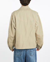 Vintage, 90s, Polo, Ralph, Lauren, Harrington, Jacket, The Real Deal, size extra large, colour Beige, newtown, sydney, australia, thrift store, opshop, preloved, secondhand, sustainable, retro, antique, 70s, 80s, 90s, 2000s, 00s, fashion, clothing, streetwear, trendy, garment, style, boutique, store, shop, archive, sale, cheap, best, top, Jackets