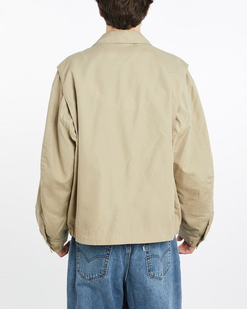 Vintage, 90s, Polo, Ralph, Lauren, Harrington, Jacket, The Real Deal, size extra large, colour Beige, newtown, sydney, australia, thrift store, opshop, preloved, secondhand, sustainable, retro, antique, 70s, 80s, 90s, 2000s, 00s, fashion, clothing, streetwear, trendy, garment, style, boutique, store, shop, archive, sale, cheap, best, top, Jackets