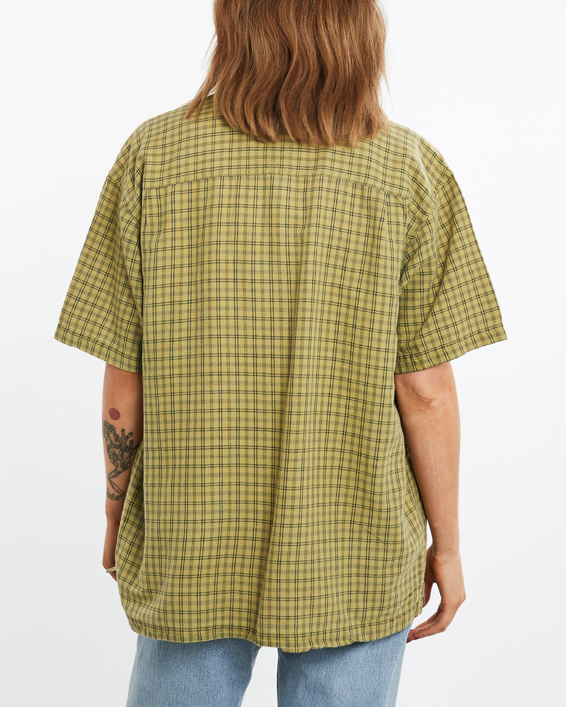 Vintage, 90s, Polo, Ralph, Lauren, Short, Sleeve, Button, Up, Shirt, The Real Deal, size medium, colour Green, newtown, sydney, australia, thrift store, opshop, preloved, secondhand, sustainable, retro, antique, 70s, 80s, 90s, 2000s, 00s, fashion, clothing, streetwear, trendy, garment, style, boutique, store, shop, archive, sale, cheap, best, top, Shirts