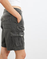 Vintage, Levi's, Cargo, Shorts, The Real Deal, size 31", colour Black, newtown, sydney, australia, thrift store, opshop, preloved, secondhand, sustainable, retro, antique, 70s, 80s, 90s, 2000s, 00s, fashion, clothing, streetwear, trendy, garment, style, boutique, store, shop, archive, sale, cheap, best, top, Shorts