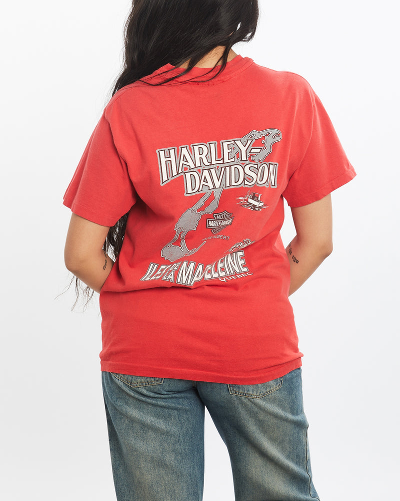 Vintage 90s Harley Davidson Tee <br>S , The Real Deal , newtown, sydney, australia, thrift store, opshop, preloved, secondhand, sustainable, retro, antique, 70s, 80s, 90s, 2000s, 00s, fashion, clothing, streetwear, trendy, garment, style, boutique, store, shop, archive, sale, cheap, best, top