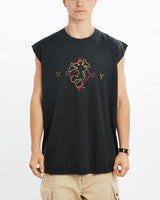 Vintage, 90s, Disney, Mickey, Mouse, Tank, The Real Deal, size large, colour Black, newtown, sydney, australia, thrift store, opshop, preloved, secondhand, sustainable, retro, antique, 70s, 80s, 90s, 2000s, 00s, fashion, clothing, streetwear, trendy, garment, style, boutique, store, shop, archive, sale, cheap, best, top, T-Shirts