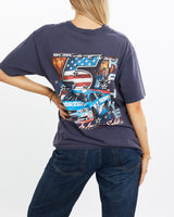 Vintage, Kasey, Kahne, NASCAR, Racing, Tee, The Real Deal, size medium, colour Navy, newtown, sydney, australia, thrift store, opshop, preloved, secondhand, sustainable, retro, antique, 70s, 80s, 90s, 2000s, 00s, fashion, clothing, streetwear, trendy, garment, style, boutique, store, shop, archive, sale, cheap, best, top, T-Shirts