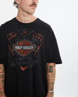Vintage Harley Davidson Tee <br>L , The Real Deal , newtown, sydney, australia, thrift store, opshop, preloved, secondhand, sustainable, retro, antique, 70s, 80s, 90s, 2000s, 00s, fashion, clothing, streetwear, trendy, garment, style, boutique, store, shop, archive, sale, cheap, best, top