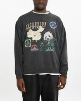 Vintage 90s Giant Panda Wildlife Sweatshirt <br>L , The Real Deal , newtown, sydney, australia, thrift store, opshop, preloved, secondhand, sustainable, retro, antique, 70s, 80s, 90s, 2000s, 00s, fashion, clothing, streetwear, trendy, garment, style, boutique, store, shop, archive, sale, cheap, best, top