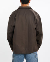 Vintage, Mechanic, Jacket, The Real Deal, size extra large, colour Brown, newtown, sydney, australia, thrift store, opshop, preloved, secondhand, sustainable, retro, antique, 70s, 80s, 90s, 2000s, 00s, fashion, clothing, streetwear, trendy, garment, style, boutique, store, shop, archive, sale, cheap, best, top, Jackets