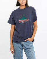 Vintage, 90s, JanSport, Tee, The Real Deal, size small, colour Navy, newtown, sydney, australia, thrift store, opshop, preloved, secondhand, sustainable, retro, antique, 70s, 80s, 90s, 2000s, 00s, fashion, clothing, streetwear, trendy, garment, style, boutique, store, shop, archive, sale, cheap, best, top, T-Shirts