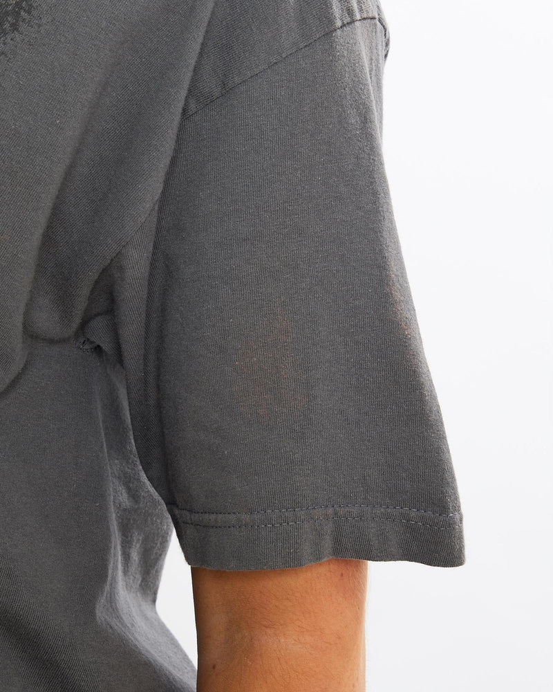 Vintage, Dale, Earnhardt, Jr., NASCAR, Racing, Tee, The Real Deal, size medium, colour Grey, newtown, sydney, australia, thrift store, opshop, preloved, secondhand, sustainable, retro, antique, 70s, 80s, 90s, 2000s, 00s, fashion, clothing, streetwear, trendy, garment, style, boutique, store, shop, archive, sale, cheap, best, top, T-Shirts