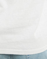 Vintage, 70s, California, Surf, Tee, The Real Deal, size double extra small, colour White, newtown, sydney, australia, thrift store, opshop, preloved, secondhand, sustainable, retro, antique, 70s, 80s, 90s, 2000s, 00s, fashion, clothing, streetwear, trendy, garment, style, boutique, store, shop, archive, sale, cheap, best, top, T-Shirts