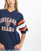 Vintage, 80s, NFL, Chicago, Bears, Jersey, The Real Deal, size extra small, colour Navy, newtown, sydney, australia, thrift store, opshop, preloved, secondhand, sustainable, retro, antique, 70s, 80s, 90s, 2000s, 00s, fashion, clothing, streetwear, trendy, garment, style, boutique, store, shop, archive, sale, cheap, best, top, T-Shirts