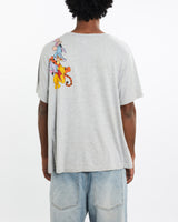 Vintage, Disney, Winnie, The, Pooh, Tee, The Real Deal, size medium, colour Grey, newtown, sydney, australia, thrift store, opshop, preloved, secondhand, sustainable, retro, antique, 70s, 80s, 90s, 2000s, 00s, fashion, clothing, streetwear, trendy, garment, style, boutique, store, shop, archive, sale, cheap, best, top, T-Shirts