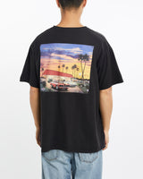 Vintage, In-N-Out, Burger, Tee, The Real Deal, size large, colour Black, newtown, sydney, australia, thrift store, opshop, preloved, secondhand, sustainable, retro, antique, 70s, 80s, 90s, 2000s, 00s, fashion, clothing, streetwear, trendy, garment, style, boutique, store, shop, archive, sale, cheap, best, top, T-Shirts