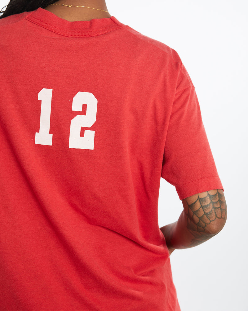 Vintage 80s So. Orange Maplewood Basketball Tee <br>M , The Real Deal , newtown, sydney, australia, thrift store, opshop, preloved, secondhand, sustainable, retro, antique, 70s, 80s, 90s, 2000s, 00s, fashion, clothing, streetwear, trendy, garment, style, boutique, store, shop, archive, sale, cheap, best, top