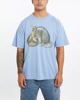 Vintage, 1998, Armadillo, Wildlife, Tee, The Real Deal, size extra large, colour Blue, newtown, sydney, australia, thrift store, opshop, preloved, secondhand, sustainable, retro, antique, 70s, 80s, 90s, 2000s, 00s, fashion, clothing, streetwear, trendy, garment, style, boutique, store, shop, archive, sale, cheap, best, top, T-Shirts