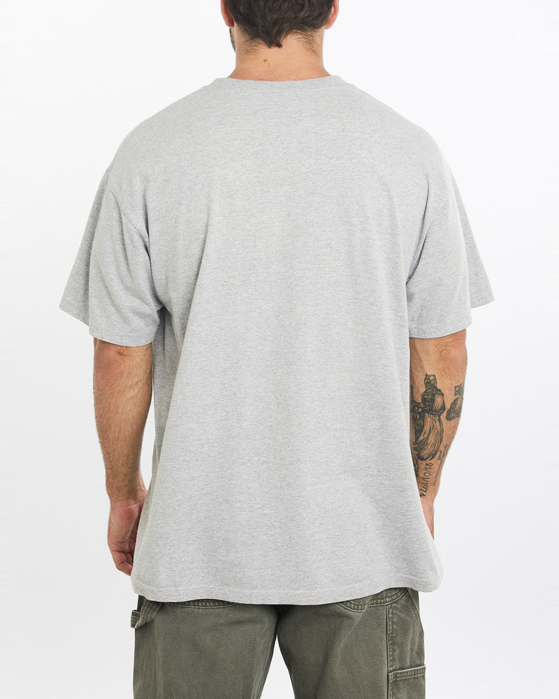 Vintage, Nike, Tee, The Real Deal, size large, colour Grey, newtown, sydney, australia, thrift store, opshop, preloved, secondhand, sustainable, retro, antique, 70s, 80s, 90s, 2000s, 00s, fashion, clothing, streetwear, trendy, garment, style, boutique, store, shop, archive, sale, cheap, best, top, T-Shirts