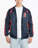 Vintage, MLB, Boston, Red, Sox, Windbreaker, Jacket, The Real Deal, size extra large, colour Multicolour, newtown, sydney, australia, thrift store, opshop, preloved, secondhand, sustainable, retro, antique, 70s, 80s, 90s, 2000s, 00s, fashion, clothing, streetwear, trendy, garment, style, boutique, store, shop, archive, sale, cheap, best, top, Jackets