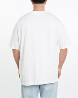 Vintage, Northside, Vikings, Basketball, Tee, The Real Deal, size double extra large, colour White, newtown, sydney, australia, thrift store, opshop, preloved, secondhand, sustainable, retro, antique, 70s, 80s, 90s, 2000s, 00s, fashion, clothing, streetwear, trendy, garment, style, boutique, store, shop, archive, sale, cheap, best, top, T-Shirts