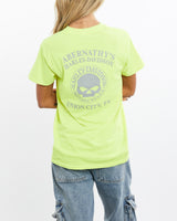 Harley, Davidson, Tee, The Real Deal, size extra small, colour Yellow, newtown, sydney, australia, thrift store, opshop, preloved, secondhand, sustainable, retro, antique, 70s, 80s, 90s, 2000s, 00s, fashion, clothing, streetwear, trendy, garment, style, boutique, store, shop, archive, sale, cheap, best, top, T-Shirts