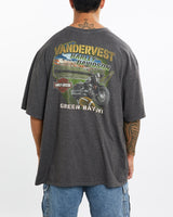 Vintage, Harley, Davidson, Tee, The Real Deal, size extra large, colour Grey, newtown, sydney, australia, thrift store, opshop, preloved, secondhand, sustainable, retro, antique, 70s, 80s, 90s, 2000s, 00s, fashion, clothing, streetwear, trendy, garment, style, boutique, store, shop, archive, sale, cheap, best, top, T-Shirts