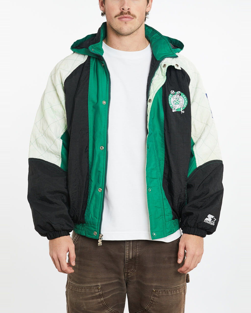 Vintage 90s Starter NBA Boston Celtics Jacket XL